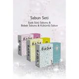 Eşek Sütü Sabunu & Baga Bebek Sabunu & Baga Kükürtlü Sabun Seti