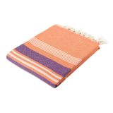 Eselba Havana Sertifikalı Organik Plaj Havlusu Ekstra Uzun 200x95 cm. (79"x37") Çok Amaçlı Banyo, Plaj, Spa, Fitness, Yoga Matı Örtüsü Pesthemal