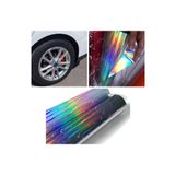 ESEMİZ Hologram Gökkuşağı Rainbow Araç Motosiklet Jant Kaplama Folyosu Boyut: 50cm X 2Metre