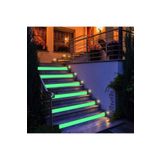 ESEMİZ Karanlıkta Işık Veren Gece Parlayan Su Geçirmez Fosforlu Yeşil Floresan Bant (10cmX124cm)