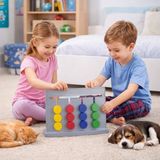Esemiz Master Abacus Rubik Abaküs Montessori Zeka Oyunu Dijital Oyun Kartları ile Destekli Montessori