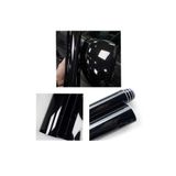 Esemiz Piano Black Siyah Hava Kanallı Parlak Koruma Jelatinli Folyo 50CM x 2 Metre