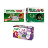 Esemmat Sivrisinek Kovucu Tablet + Güve Stop (3 Askı + 3 Çekmece) + Hamam Böceği Yemi
