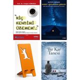Esenkal Yayıncılık Hiç Kendimi Üzemem - Ertuğrul Köroğlu + Kuzey Işıklarının Şarkısı + Telefon Tutucu + Bir Kar Tanesi