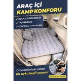 Esenliwe Araç Içi Uyku Yatağı Şişme Hava Yatağı Arka Koltuk Kamp ve Dinlenme Matı - Gri