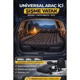 ESENLİWE Universal Araç İçi Kamp Yatağı Şişme Araç Yatağı Clio Egea SUV Uyumlu Konforlu Uyku Alanı