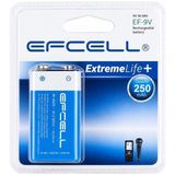 Eseno Select Efcell EF-9V 250MAH 9 Volt Ni-Mh Şarj Edilebilir Pil - 1 Adet