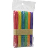 Eseno Select Renkli - 1000 Adet Ahşap Elişi - Dil Çubuk 15CM x 1.8cm
