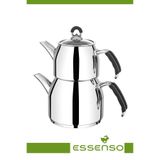 esenso Royal Paslanmaz Çelik Çaydanlık 1.25 lt-1.75 lt