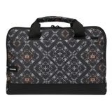 Esepetim Moserini 13'' - 13.3'' Taban Korumalı, Omuz Askılı Desenli Macbook Air-Pro Laptop Çantası (Gordion)