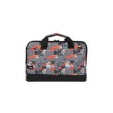 Esepetim Moserini 14"-14.2" Taban Korumalı, Omuz Askılı Desenli Macbook Air-Pro Uyumlu Laptop Çantası (Catlantis)