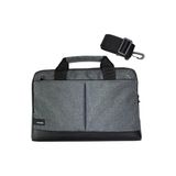Esepetim Moserini 14''-14.2'' Taban Korumalı, Omuz Askılı Macbook Air-Pro Uyumlu Laptop Çantası (Gri)