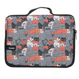Esepetim Moserini Ipad Pro 11 2021 A2459, A2461 11" Inç Smart Slim Desenli Tablet Çantası (Catlantis)