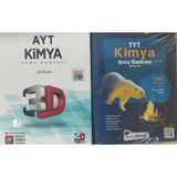 Eser 3D Yayınları Ayt Kimya Soru Bankası+ Kafa Dengi Yayınları Tyt Kimya Soru Bankası