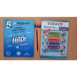 Eser 5. Sınıf Matematik ve Türkçe Soru Bankası ( Faber Sınav Silgisi ve Kalemi Hediye )