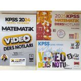 Eser Benim Hocam 2025 Kpss Matematik Ders Notları+Yargı 2024 Kpss Genel Yetenek Matematik Video Ders Notları+ Yediiklim Yayınları 2024 Kpss Atölye Serisi Genel Yetenek Matematik Video Ders Notları
