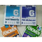 Eser Benim Hocam Yayınları 6. Sınıf Matematik+Fen Benim Fasikülüm Test Soruları Içeren Ciltsiz Kitap+Fenomen 6A Matematik+Fen Soru Bankası