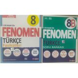 Eser Fenomen Yayınları 8. Sınıf Lgs Türkçe Konu Özetli Soru Bankası 8 Fasikül+Fenomen B Türkçe Soru Bankası