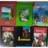 Eser Heidi - Stage 1 - Ingilizce Hikaye+Emma (Level 3)+The Shoes Of Fortune+A Shoemaker Stage 3+Tom Sawyer (Level 2) 6kitap Değişik Seviyeler