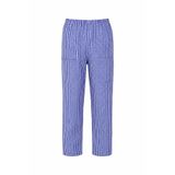 ESER İŞ GÜVENLİĞİ Eser - Pötikare Pantolon - Beli Lastikli - Mavi,beyaz Kareli