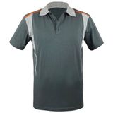 Eser İş Güvenliği Siena Polo Yaka Kısa Kol Tişört Haki - Gri - 3XL