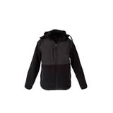 ESER İŞ GÜVENLİĞİ Softpolar Kapüşonlu Mont - Siyah - Slim Fit