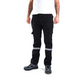 ESER İŞ GÜVENLİĞİ Softshell Pantolon - Siyah - İçi Polarlı