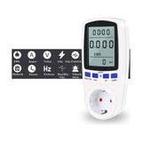 Eser Işıklı Wattmetre Priz Tipi 16A 3680W Enerji Sarfiyat Ölçer Tüketim Ölçer