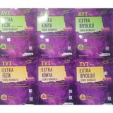 Eser Kafa Dengi Yayınları Tyt+Ayt Soru Bankası Extra Fizik Kimya Biyoloji 6lı Set