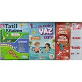 Eser Kaliteli Eğitim Yayınları 1. Sınıf Yaz Tatili Seti+1. Sınıf Tatil Kitabım 12 Haftalık Eğlenceli Etkinlikler Tudem Yayınları 2. Sınıfa Geçenler Için+ Sınav Yaprak Test