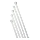 Eser Kelepçe Beyaz 100 Adet Plastik Cırt Kelepçe & Kablo Bağı 3.6X300 mm