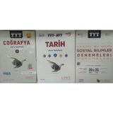 Eser Limit Yayınları Tyt Ayt Tarih Soru Bankası+Tyt Coğrafya Soru Bankas+Sosyal Bilimler Deneme
