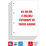 Eser Matbaa Eser 4 Delikli Navigator Marka A4 Fotokopi Yazıcı Kağıdı 80 Gr. 2500 Adet (5 Pk. A4)
