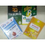 Eser Nitelik+Nartest Yayınları 8. Sınıf Fen Bilimleri Deneme+Nartest +Okyanus Master Matematik Denemeleri