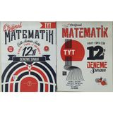 Eser Orijinal Yayınları+Mikro Orijinal Tyt Matematik 12'li Deneme Sınavı 2 Li Set