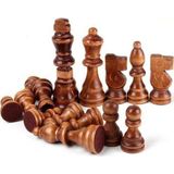 Eser Oyun Ahşap Satranç Taşları No:35 Büyük 9cm