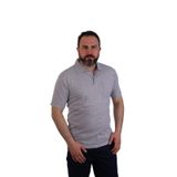 Eser - Polo Yaka Kısa Kol Penye İş Tişörtü - Cepli - Gri