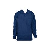 Eser - Polo Yaka Sweatshirt - Cepli - Lacivert
