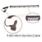 Eser Projektör Off-Road LED Bar 90 cm 9-30V Sarı Sarı Çakar Fonksiyon