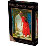 Eser Puzzle 2x1000 Parça Halı Tüccarı / Kaplumbağa Terbiyecisi 48x68 cm Zorluk Seviyesi: 12+ Kaliteli Materyal