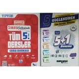 Eser Sınav Yayınları 5. Sınıf Tüm Dersler Soru Bankası+Güçlendiren 5.sınıf 5+1 Deneme