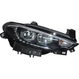 Eser Sol Far Fıat Egea 15> (Motorlu - Krom Cıtalı - LED Drl + Park) - 115159222AD.