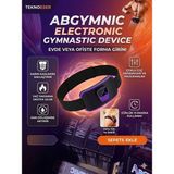 Eser Ticarett Abgymnic Karın Kası Şekillendirici Ems Kemeri - Elektronik Zayıflama ve Yağ Yakıcı Egzersiz Cihazı - Siyah
