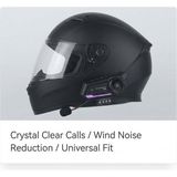 Eser Ticarett B57 Gelişmiş Motosiklet Kask Interkomu - Çoklu Bağlantı Özellikli ve LED Işıklı Bluetooth Kulaklık