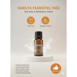 Eser Ticarett Doğal Aromaterapi Esansiyel Koku Yağı 10 ml – Rahatlatıcı ve Huzur Verici Etki - Vanilya
