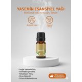Eser Ticarett Doğal Aromaterapi Esansiyel Koku Yağı 10 ml – Rahatlatıcı ve Huzur Verici Etki - Yasemin