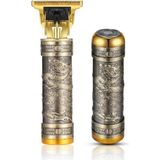 Eser Ticarett Profesyonel Dragon 2'si 1 Arada Tıraş Seti: Kablosuz Saç & Sakal Şekillendirme ve Shaver - Altın - Sarı