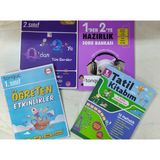 Eser Tonguç Akademi 1'den 2'ye Hazırlık Seti+1. Sınıf Tatil Kitabım 12 Haftalık Eğlenceli Etkinlikler Tudem Yayınları 2. Sınıfa Geçenler Için