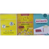 Eser Tonguç Akademi 8. Sınıf 7 Den 8 E Hazırlık Kitabı+Omage 7 Den 8 E Hazırlık Kitab Fen+Omagematematik Soru Bankası
