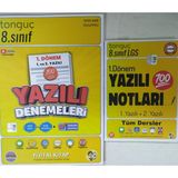 Eser Tonguç Akademi 8. Sınıf Yazılı Notları 1. Dönem+Yazılı Denemeleri